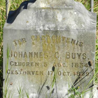 BUYS Johannes C. 1834-1899