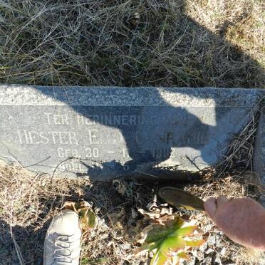 CONRADIE Hester E.J. 1902-1965