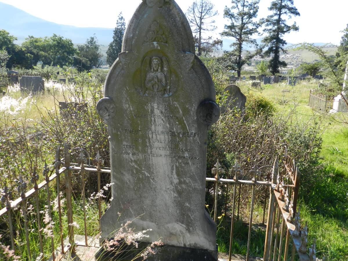 GREEFF Mattheus Johannes 1816-1890