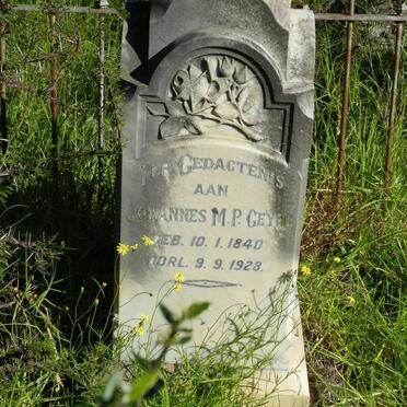 GEYER Johannes M.P. 1840-1928