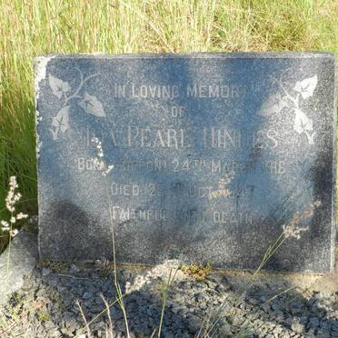 HINDES Ida Pearl nee RIPPON 1916-1947
