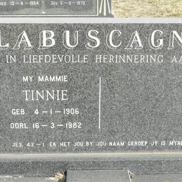 LABUSCAGNE Tinnie 1906-1982