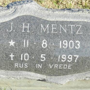 MENTZ J.H. 1903-1997