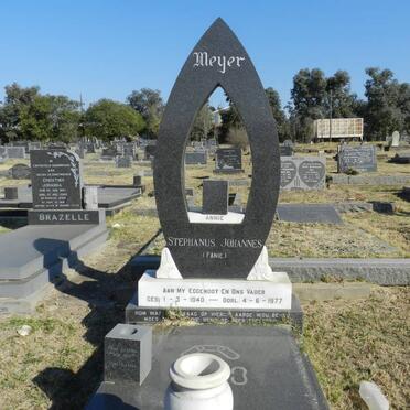 MEYER Stephanus Johannes 1940-1977