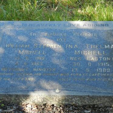 MICHELL William Stephen 1913-1963 &amp; Ina Thelma EASTON 1915-1989