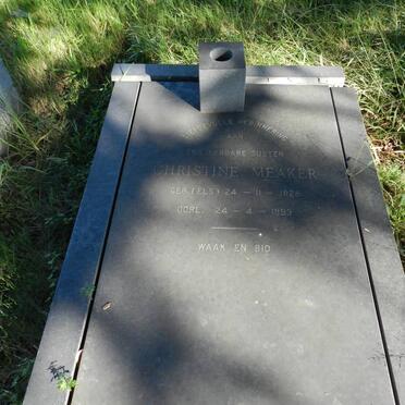 MEAKER Christine nee ELS 1928-1993