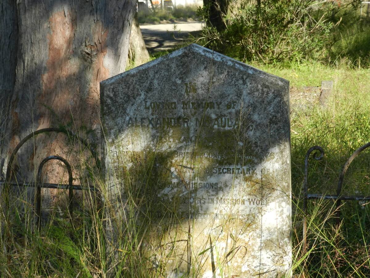 McAULAY Alexander -1876