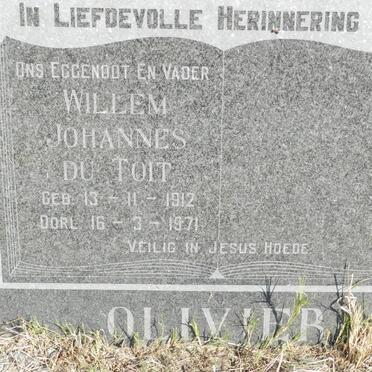 OLIVIER Willem Johannes du Toit 1912-1971