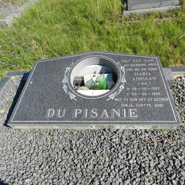 PISANIE Maria Adriaan, du 1937-1995