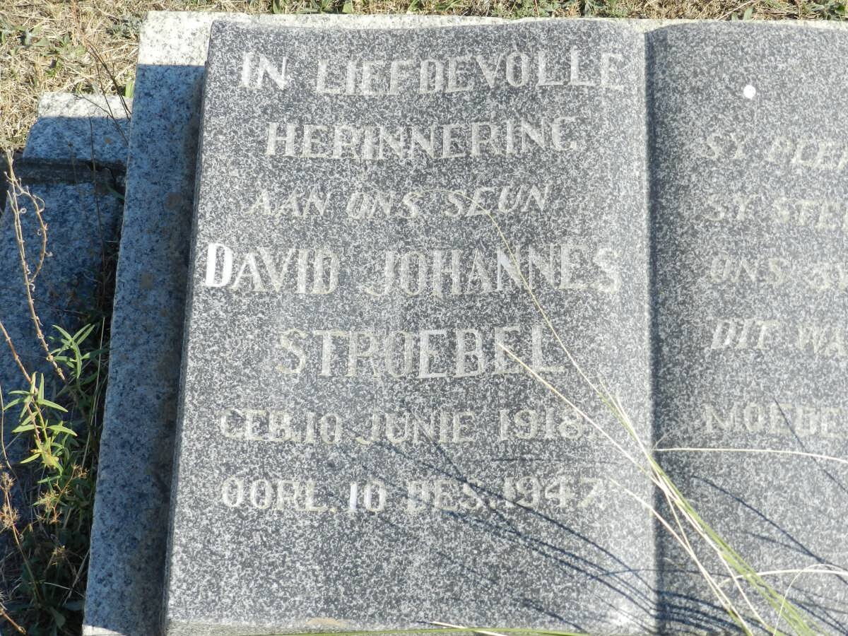 STROEBEL David Johannes 1918-1947