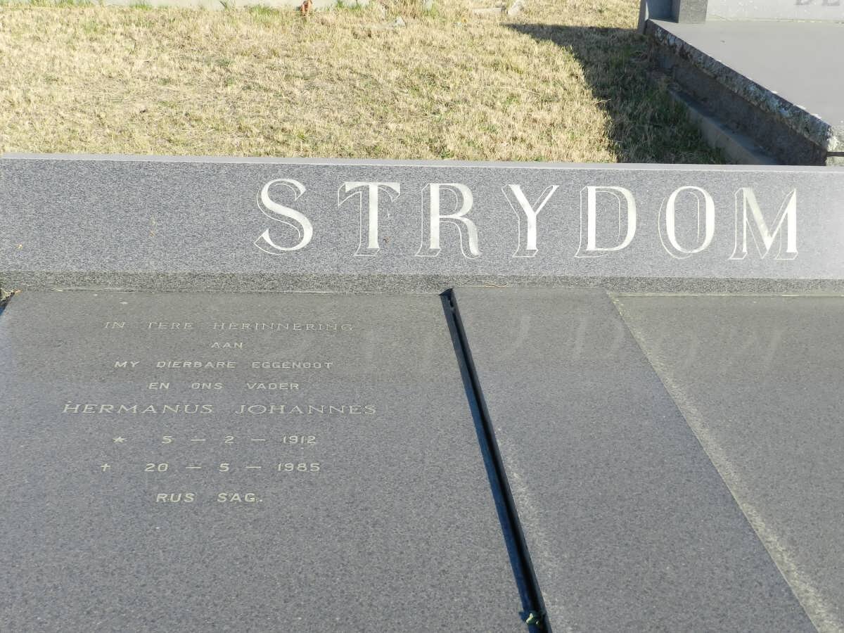 STRYDOM Hermanus Johannes 1912-1985