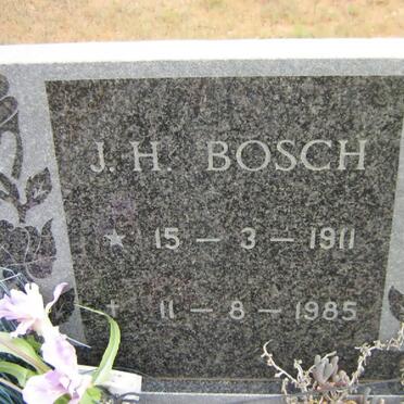BOSCH J.H. 1911-1985