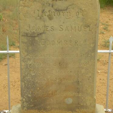 COOMBER James Samuel -1900