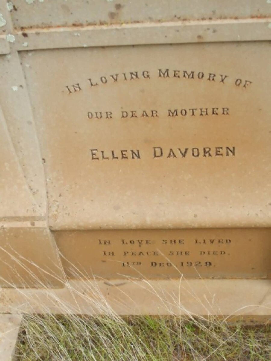 DAVOREN Ellen -1929