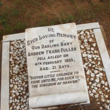 FULLER Andrew Frank -1935