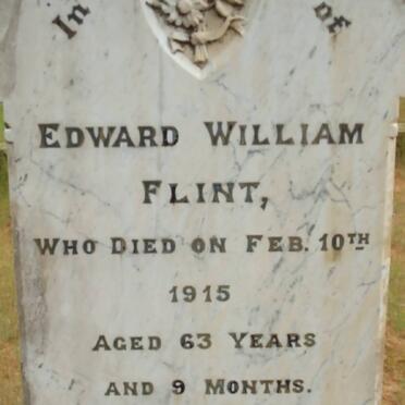 FLINT Edward William -1915