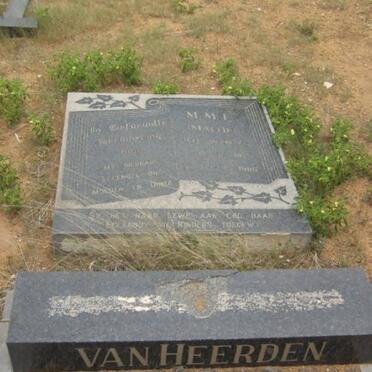 HEERDEN M.M.L., van  -198?