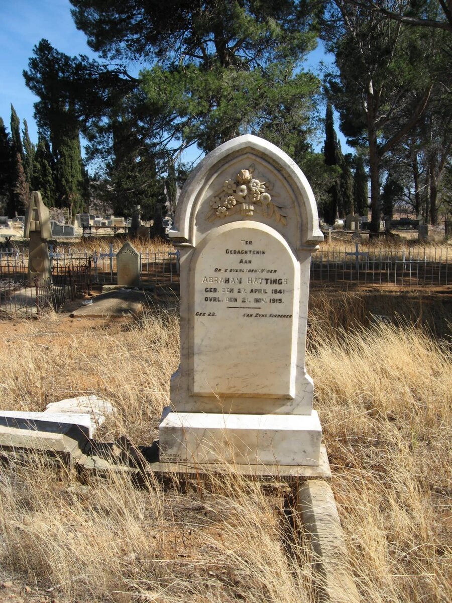 HATTINGH Abraham 1841-1915