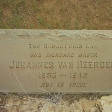 HEERDEN Johannes, van 1895-1942