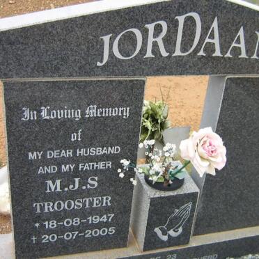 JORDAAN M.J.S. 1947-2005