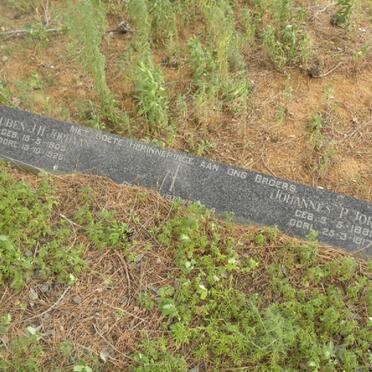 JORDAAN Johannes P. 1899-1917 :: JORDAAN Reuben J.H. 1905-1926