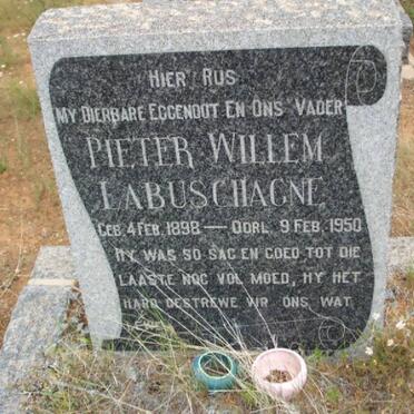 LABUSCHAGNE Pieter Willem 1898-1950