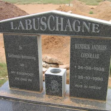 LABUSCHAGNE Hendrik Andries Coenraad 1938-1998
