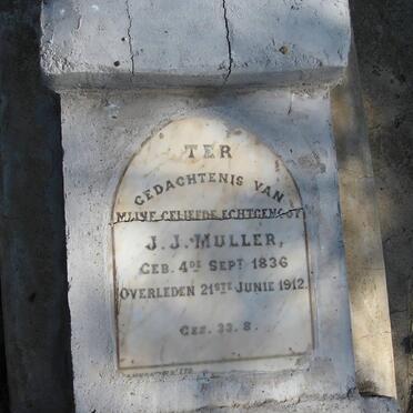 MULLER J.J. 1836-1912