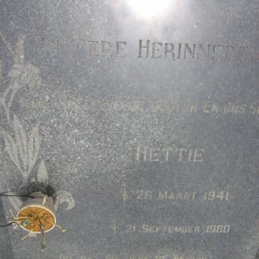 MYBURG Hettie 1841-1980