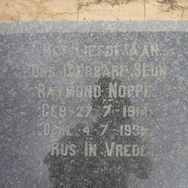NOPPE Raymond 1914-193?