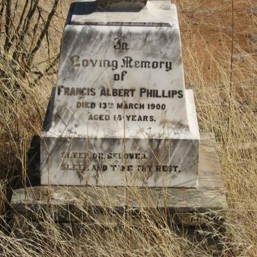 PHILLIPS Francis Albert 1900