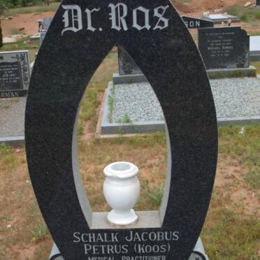 RAS Schalk Jacobus Petrus 1912-1980