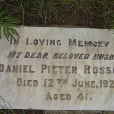 ROSSOUW Daniel Pieter -1921