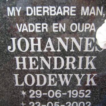 RANDT Johannes Hendrik Lodewyk, du 1952-2002 &amp; Cornelia Magrietha 1955-