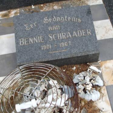 SCHRAADER Bennie 1901-1967