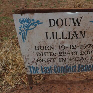 DOUW Lillian 1974-2018