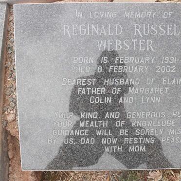 WEBSTER Reginald Russell 1931-2002