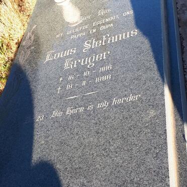 KRUGER Louis Stefanus 1916-1988