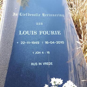 FOURIE Louis 1949-2010