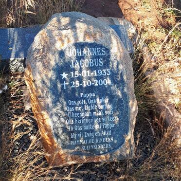 ? Johannes Jacobus 1933-2004