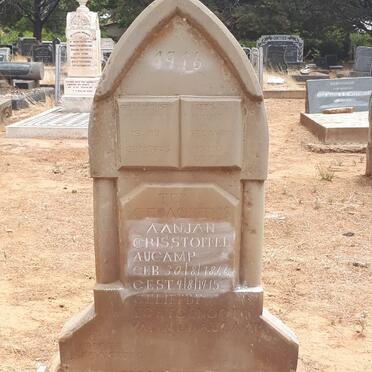 AUCAMP Jan Christoffel 1846-1915