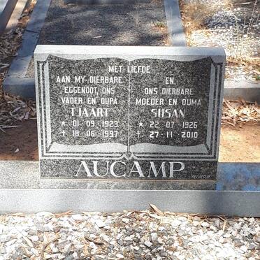 AUCAMP Tjaart 1923-1997 &amp; Susan 1926-2010