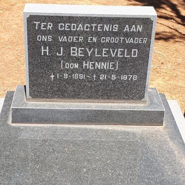 BEYLEVELD H.J. 1891-1978