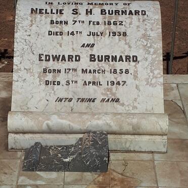 BURNARD Edward 1858-1947 &amp; Nellie S.H. 1862-1938