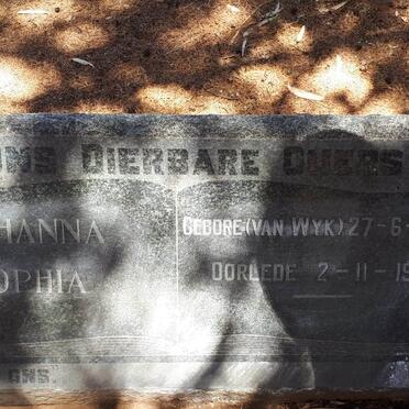 BEER Barend Daniel, de 1866-1950 &amp; Johanna Sophia VAN WYK 1878-1961