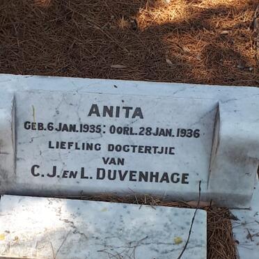DUVENHAGE Anita 1935-1936