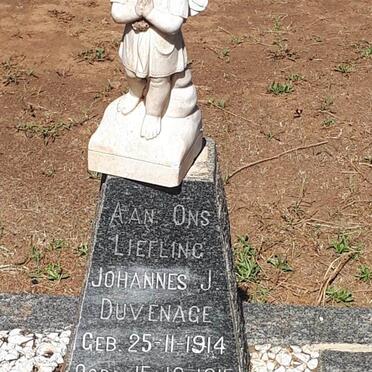DUVENHAGE Johannes J. 1914-1915