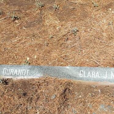 DURANDT W.A. &amp; Clara J.M.