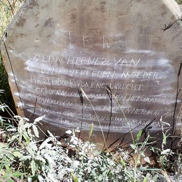 ENGELBRECHT Hester Doratyda 1844-1909