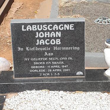LABUSCAGNE Johan Jacob 1947-2001